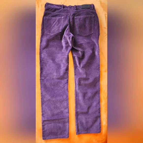 Ermenegildo Zegna men's deep purple curdoroy sz 34